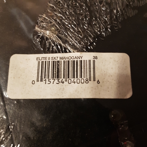 Picture Frame 3 x 3 brow mahogany picture frame - Picture 2 of 3